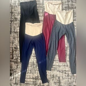 Motherhood Maternity Leggings 4 pack